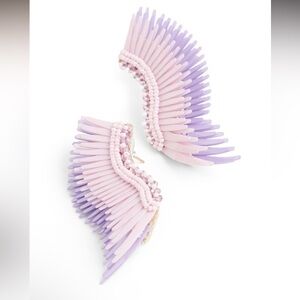 Mignonne Gavigan Midi Madeline Pink and Purple Earrings